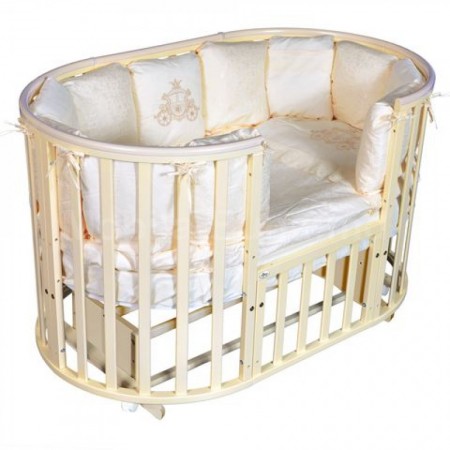 Детская кроватка Oliver Gabriella Plus 6 в 1 (1025) Бежевый А-33